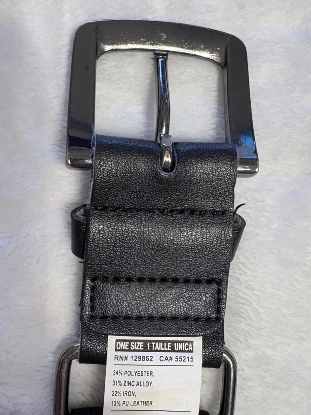 Nike Black One Size Baseball/Softball belt - set of two